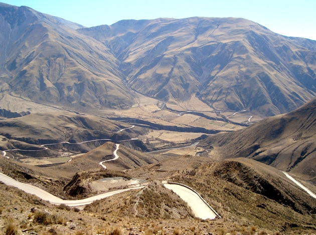 voyage argentine, cuesta del obispo