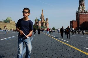 Tour du monde en train de Sacha, en Russie