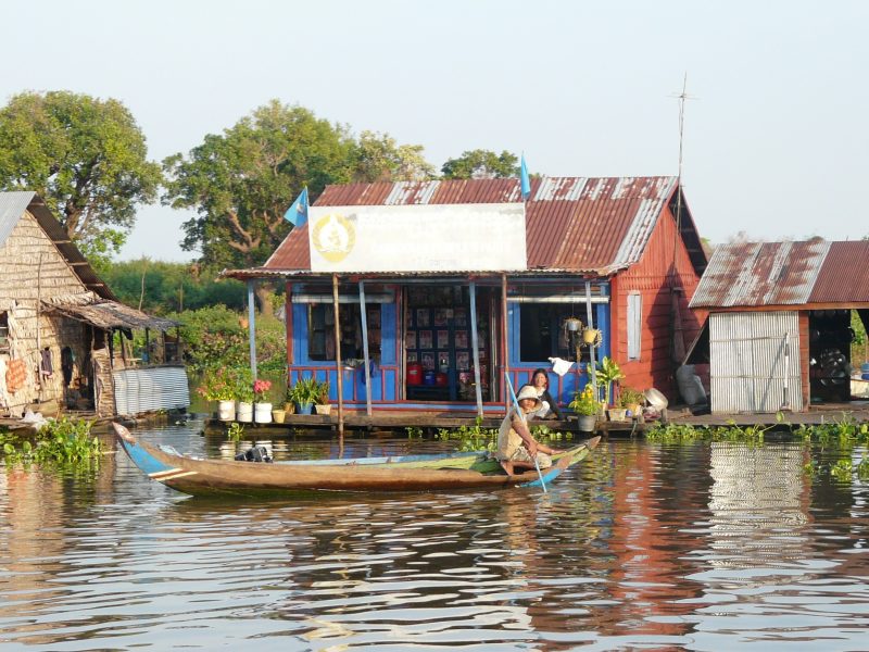 village flottant Cambodge