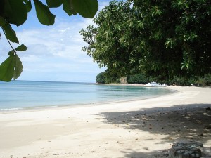 Une des magnifiques plages de l'archipel de "Las Perlas".