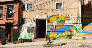 Street art Valparaiso