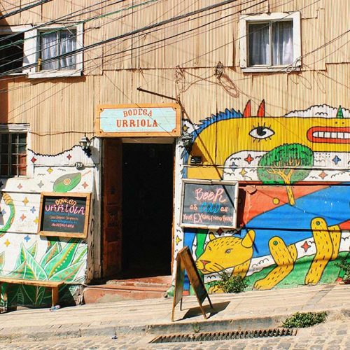 Street art Valparaiso