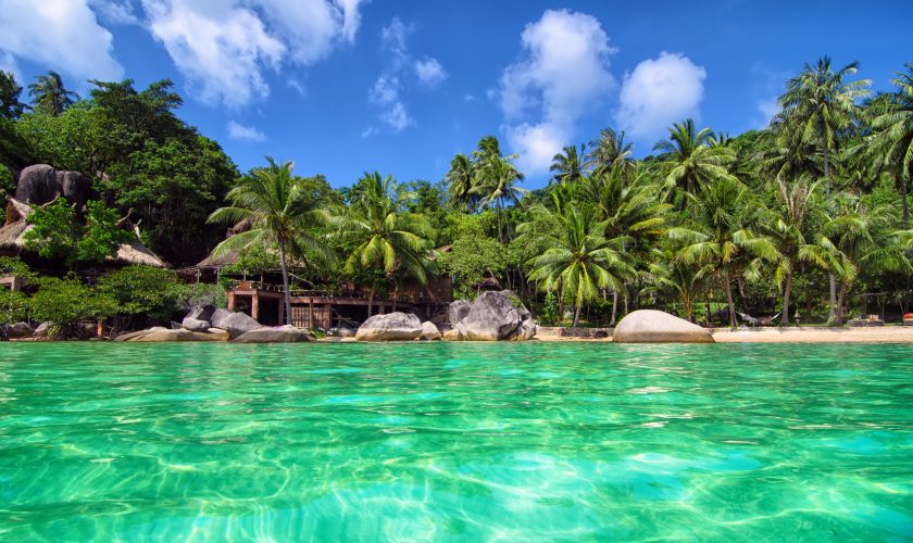 Tropical Paradise – lovely romantic beach view