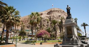 Ville d'Arica Chili