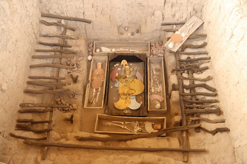 huaca rajada, tombeau seigneur sipan