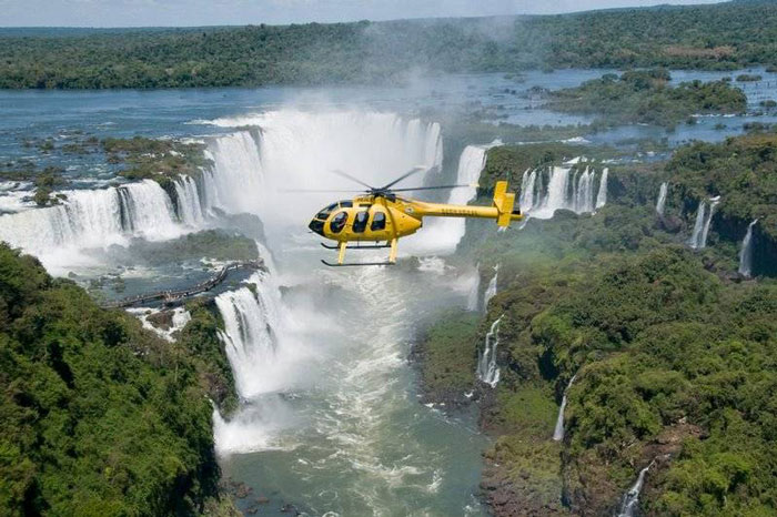 chutes igazu helicoptere