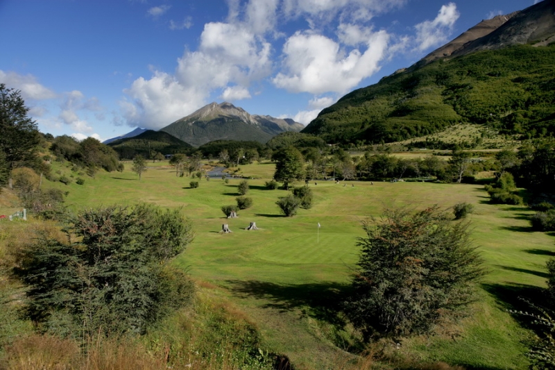 golf Ushuaia patagonie argentine