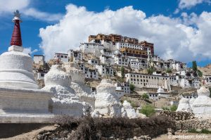 Ancien monastère Thiksey au Ladakh en Inde