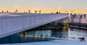 Opéra d'Oslo en Norvège