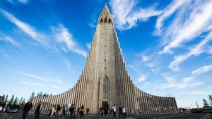 La cathédrale Hallgrímskirkja à Reykjavik