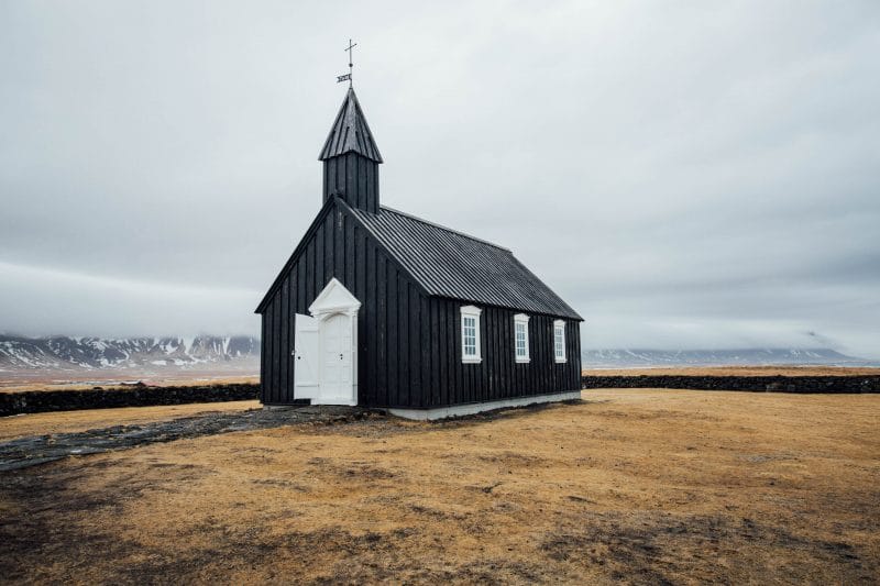 église Snaefellsnes Islande