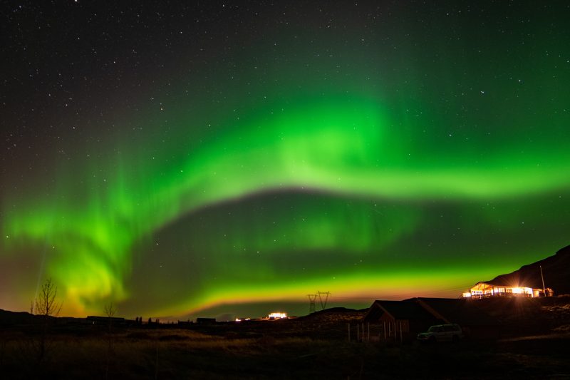 aurores boreales islande