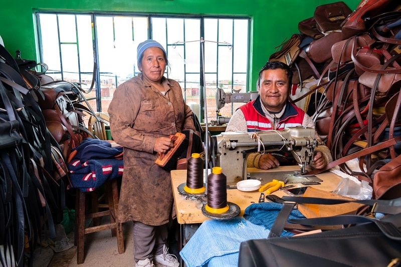 Fabrique artisanale en Bolivie