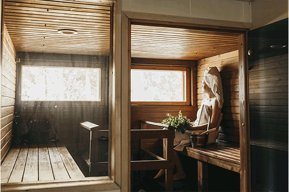 Slow travel en Finlande - sauna traditionnel 
