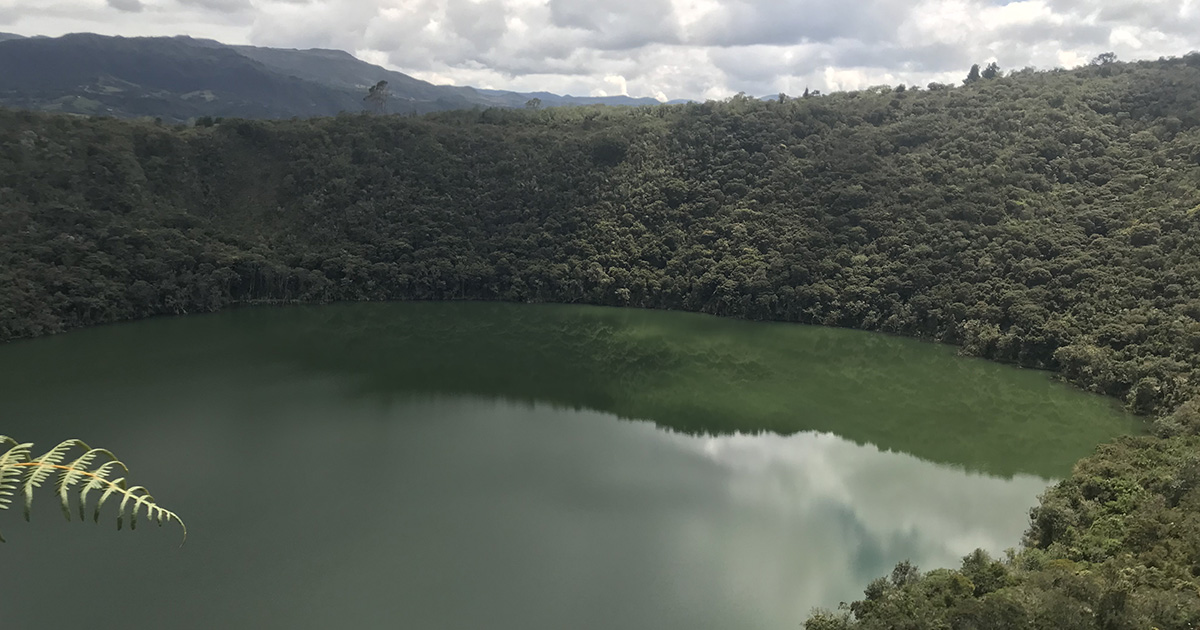 Laguna Guatavita Colombie