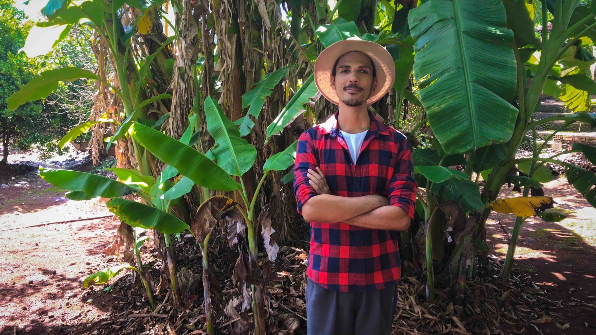 Rencontrer un cultivateur de fruits et légumes bio au Costa Rica