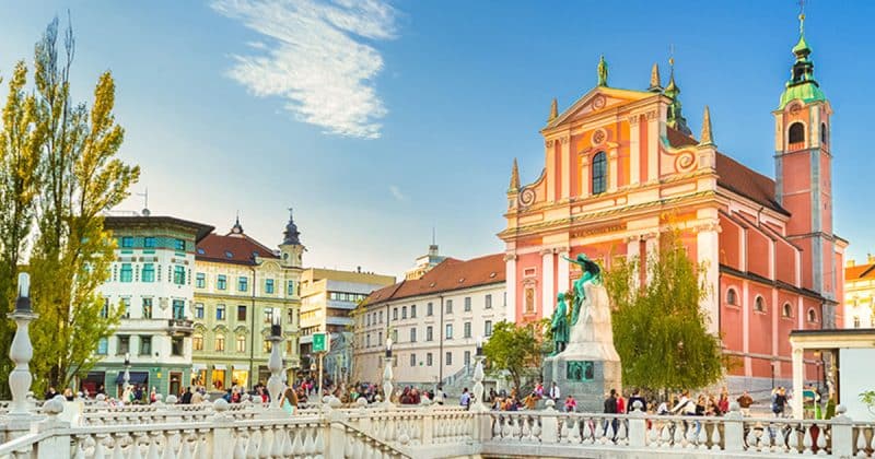 Ljubljana en Slovénie