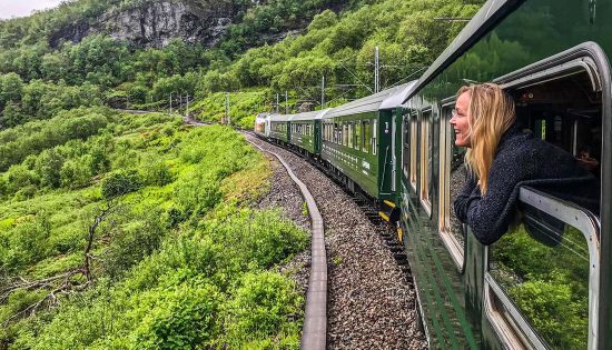 Voyage en train Norvège