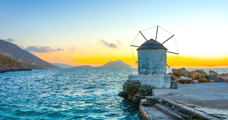L'île d'Amorgos en Grèce
