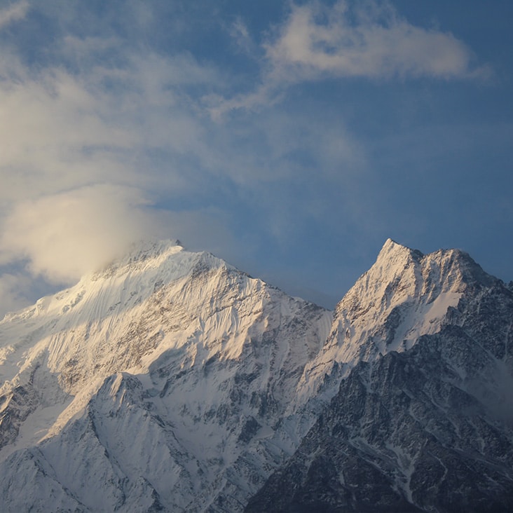 montagnes au Népal