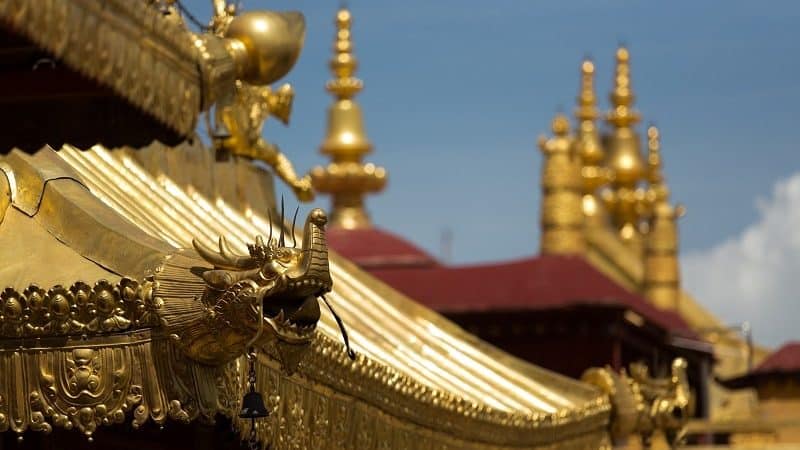 Lieu incontournable Tibet : temple Jokhang