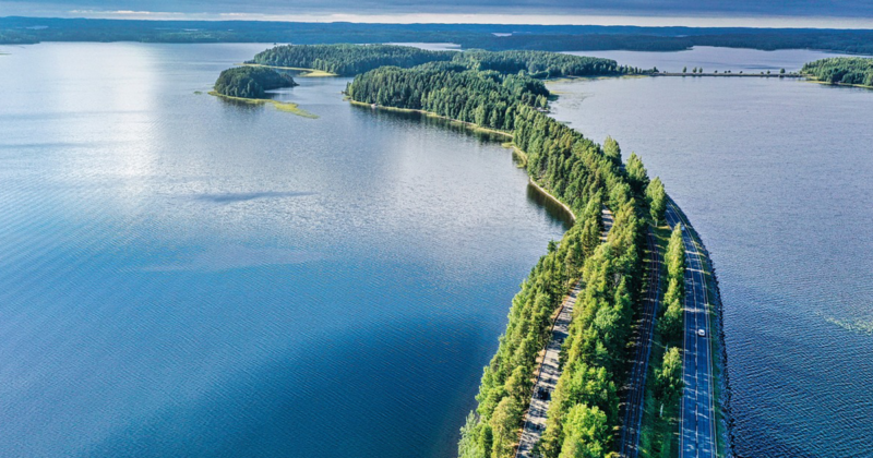 Punkaharju Ridge, Finlande