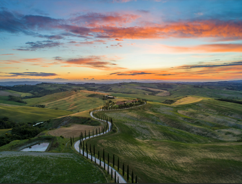 San Quirico d'Orcia, Italie