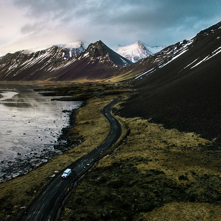 Stokksnes, Islande