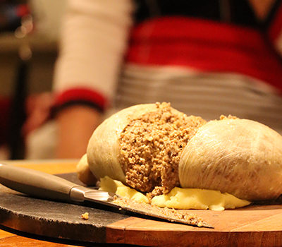 Haggis en Ecosse
